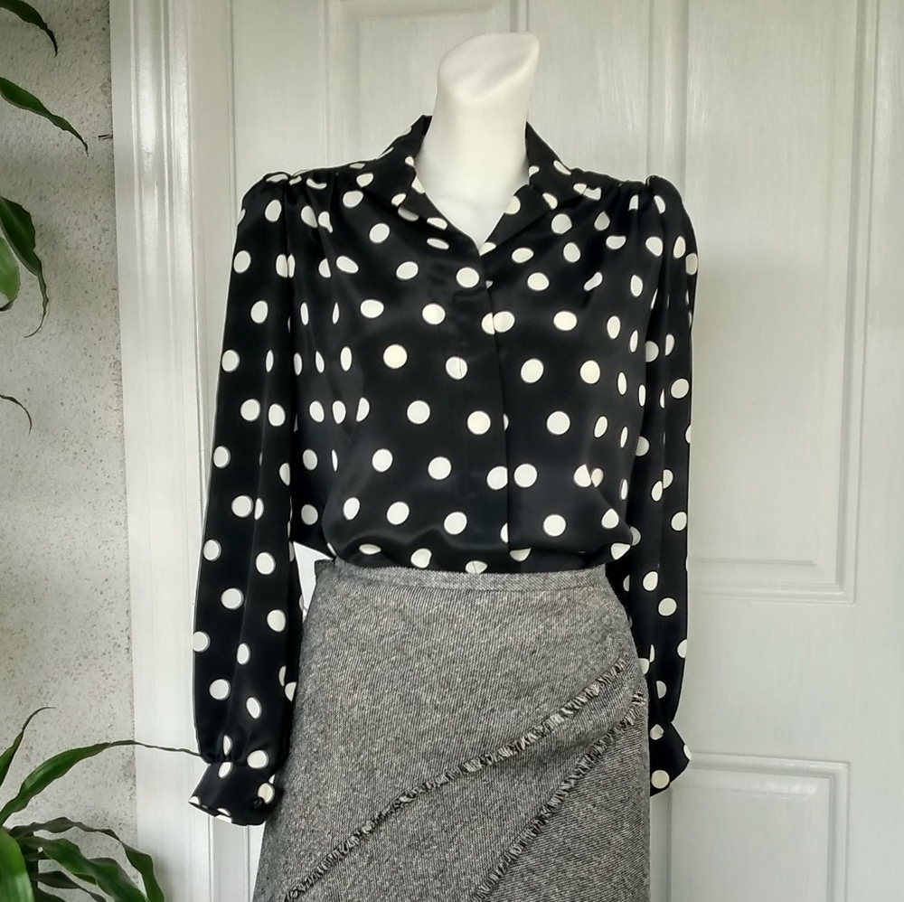 Polka dot Blouse